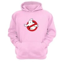 Genérico - Polerón Canguro Cazafantasmas Rosa Talla L Unisex