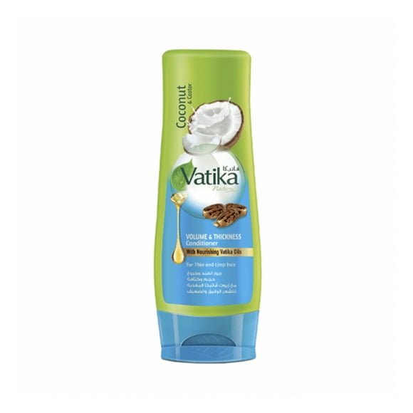 Acondicionador Vatika Coco y Castor Volumen y Espesor 200 ml