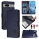 thumbnail image 1 of Funda tipo cartera FOXDOCK para Google pixel 7A con soporte, ranuras, RFID, diseño de gato, 1 of 5