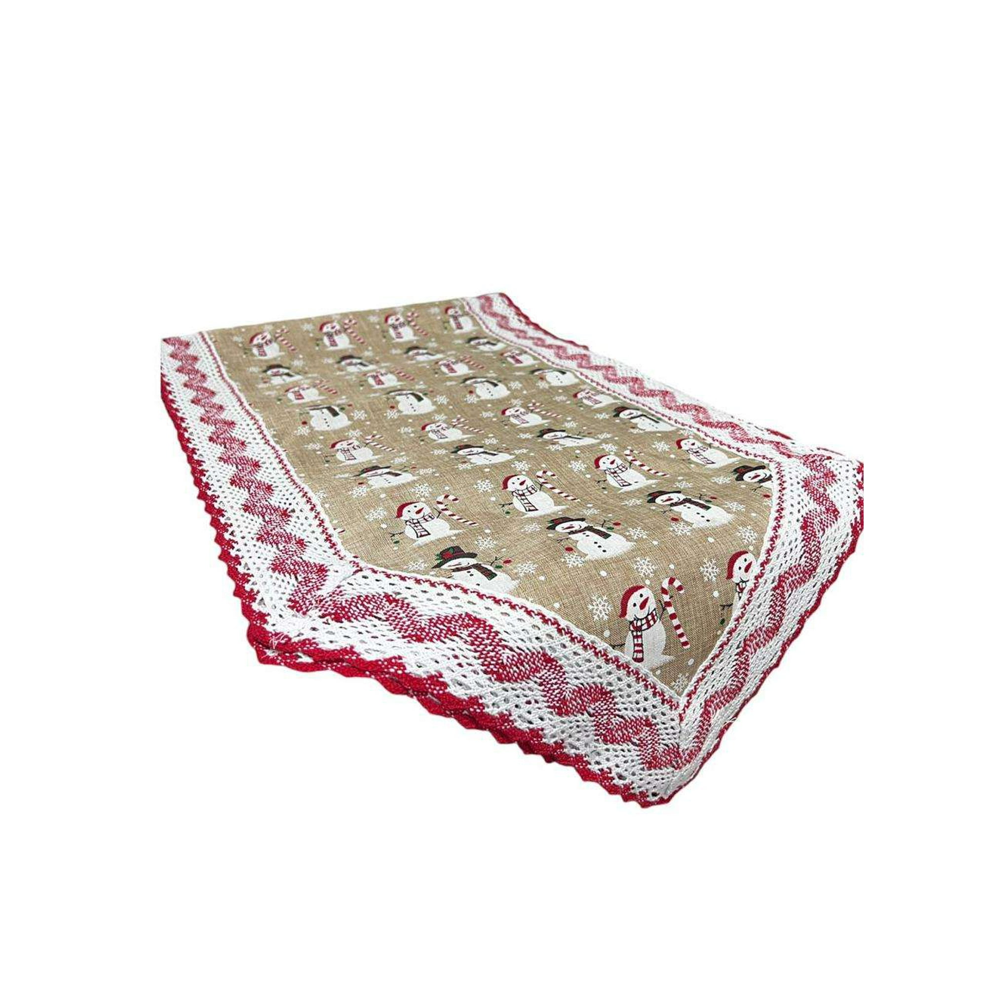 Oem - Mantel Camino De Mesa Rectangular Navidad 180x35cm