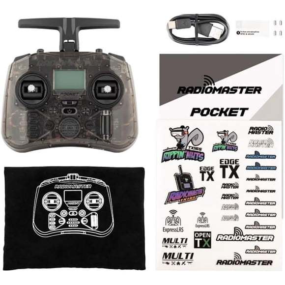 Control RadioMaster Pocket ELRS Hall Gimbal EdgeTX RC