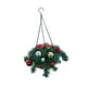 thumbnail image 1 of Guirnalda De Cesta Colgante Navideña, Guirnalda Artificial, Decoración Navideña Para Jardín, 1 of 3