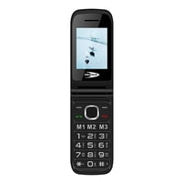 Introtech - Telefono Senior Tipo Almeja 4G Negro Clamshell