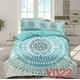 thumbnail image 1 of Cubrecama Quilt Verano 2 Plazas - Blanco Mandala Celeste Y022, 1 of 2