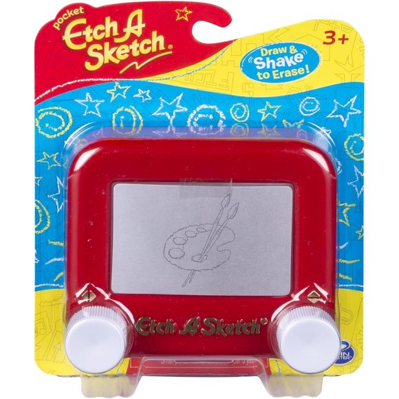 Juguete de dibujo Etch A Sketch Pocket Mini 5x5