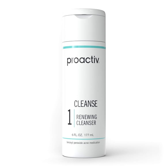 Limpiador de acné Proactiv Solution, jabón facial con peróxido de benzoilo