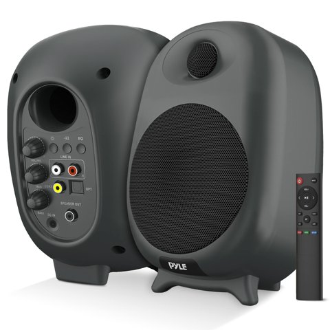 Altavoces De Estantería Pyle Monitor De Estudio Bluetooth 60W
