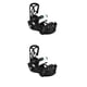 thumbnail image 1 of Fijaciones De Snowboard Para Niños Deportes De Invierno Patinaje Práctico Para Snowboard S Negro Blanco, 1 of 5