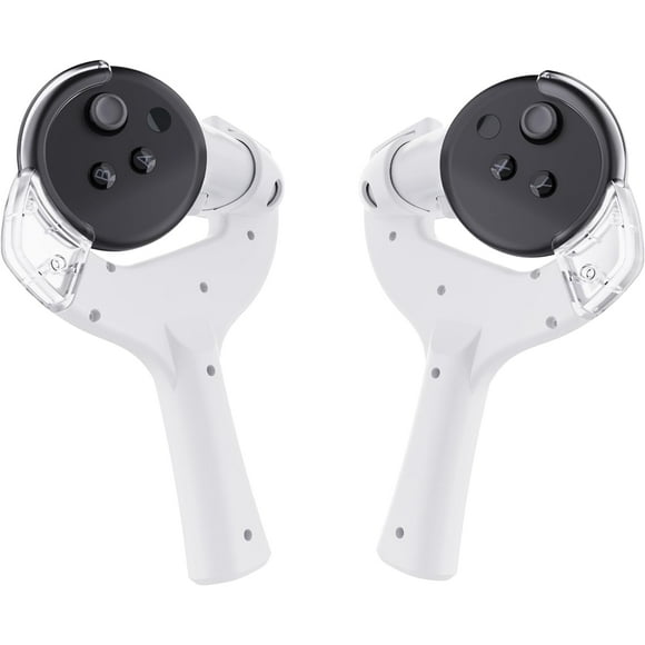 Accesorio AARONMEI Adaptador de Paleta VR para Controladores Meta Quest 3 Blanco