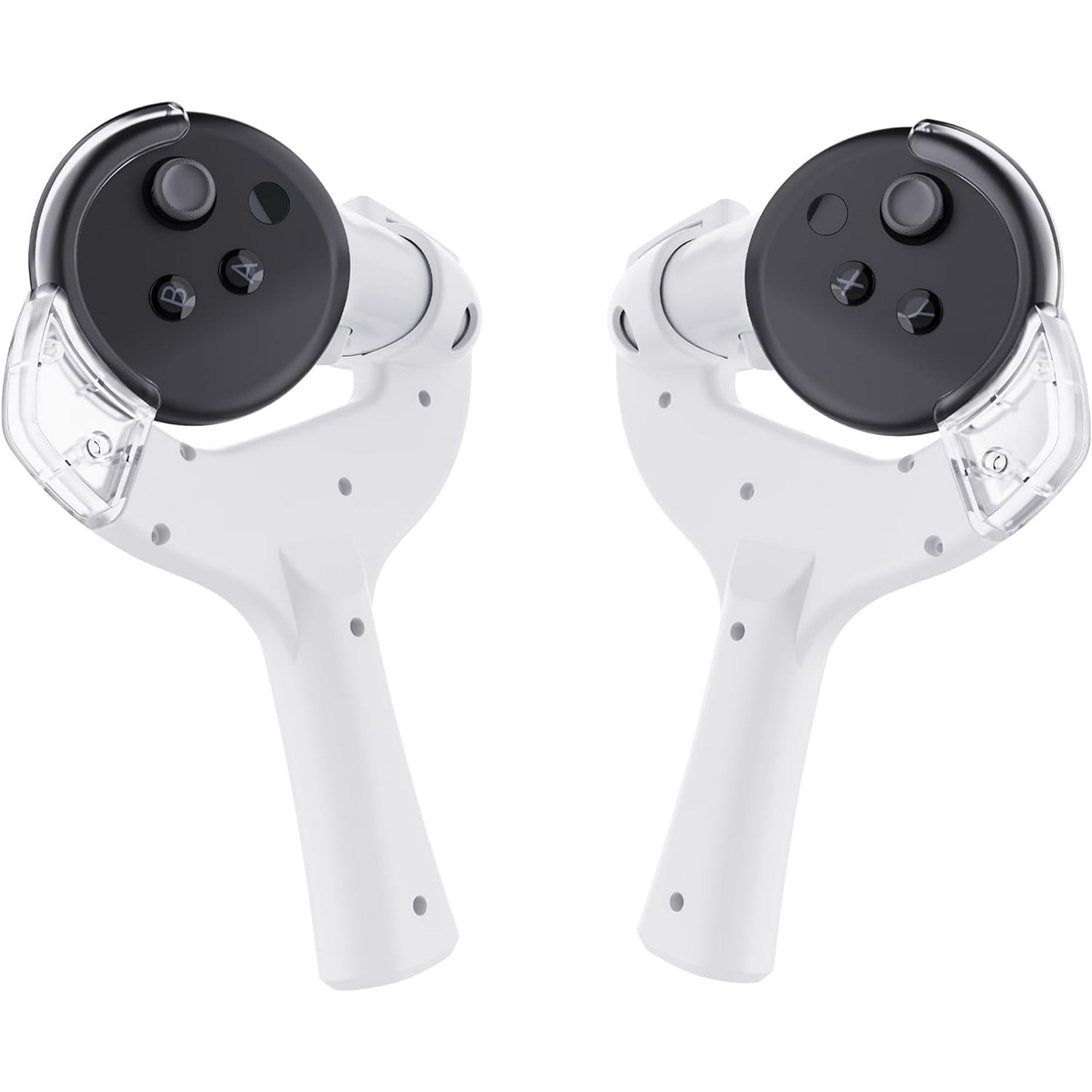 Accesorio Aaronmei Adaptador De Paleta Vr Para Controladores Meta Quest 3 Blanco