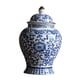 thumbnail image 1 of Tarro De Jengibre De Cerámica Chino, Almacenamiento De Té Pintado A Mano Esmaltado, Multiusos, 1 of 5