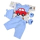 thumbnail image 4 of Conjunto De Mono Y Pantalones De 5 Uds., Azul Para Accesorios De Ropa Para Mu?ecas Reborn De 22-23 Pulgadas, 4 of 4