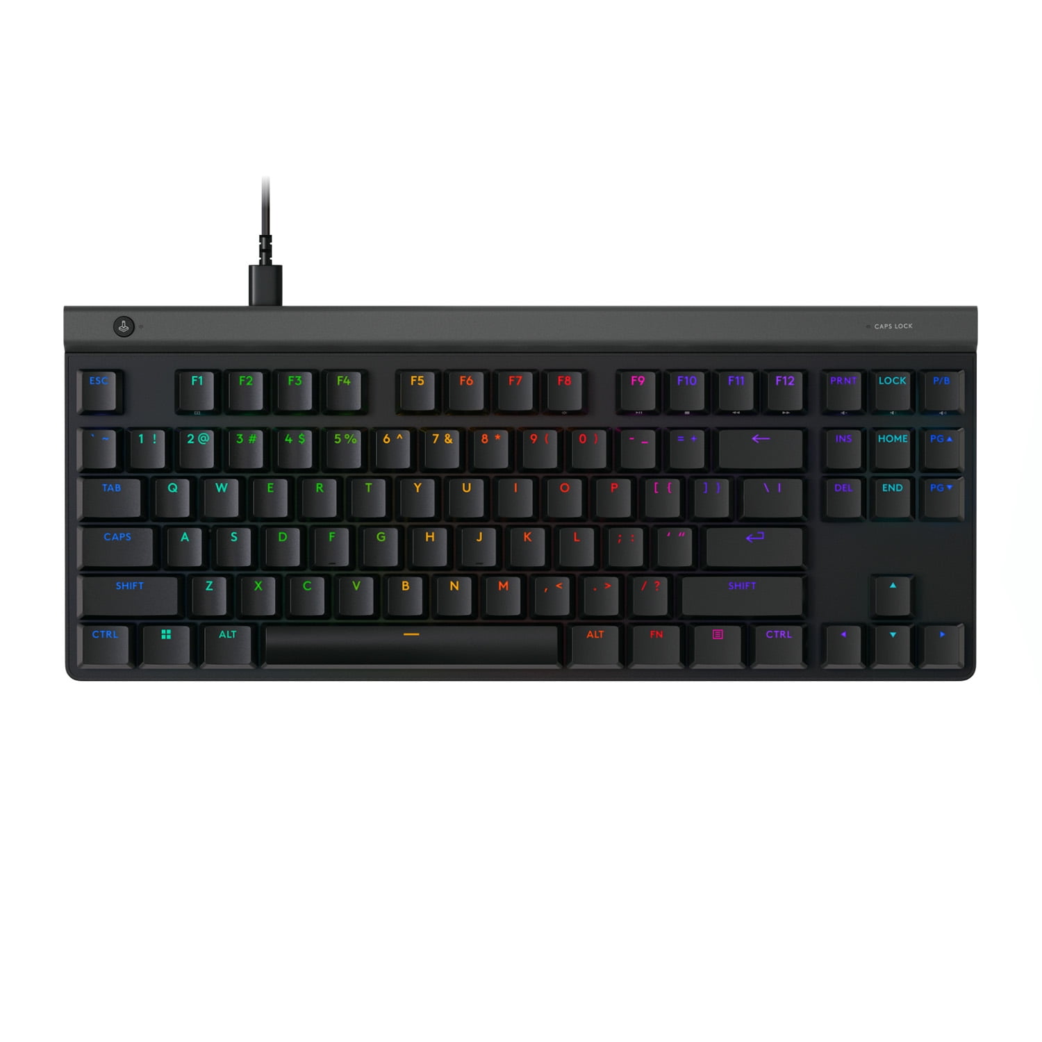 Teclado Gamer Con Cable Logitech G515 Tkl, Negro Inglés