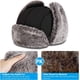 thumbnail image 5 of Gorro de invierno Ushanka de piel sintética resistente al viento y al agua para hombre y mujer, ideal para cazar y esquiar, con máscara desmontable, color negro., 5 of 6