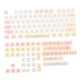 thumbnail image 1 of 131 Teclas PBT Keycaps Macaron Theme XDA Profile Para Cherry MX Switch, 1 of 5
