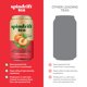 thumbnail image 3 of Té helado preparado Spindrift de durazno y té verde, lata de 355 ml, paquete de 12, 3 of 7