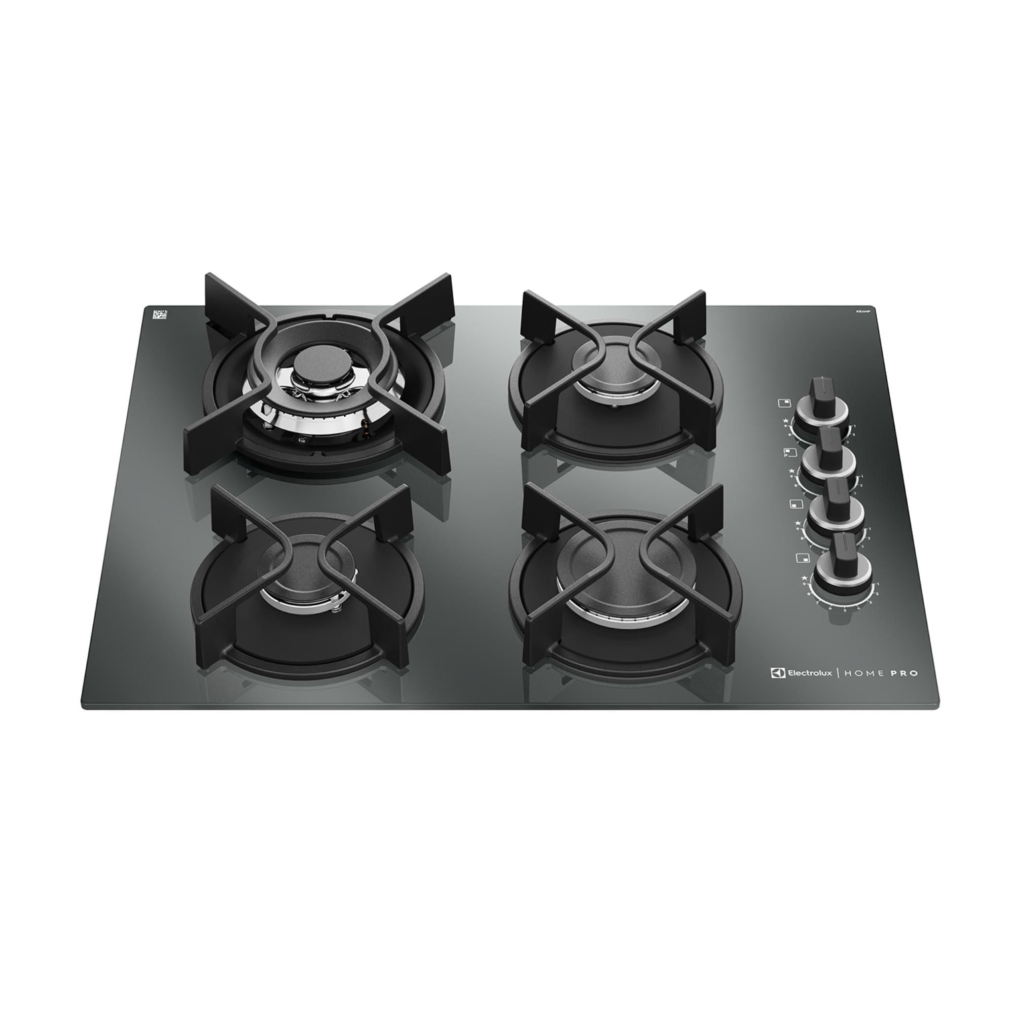 Encimera A Gas Ke4hp Electrolux Mirrored Glass