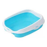 Genérico - Caja D Arena Para Gatos Aseo Entrada Baja Mascotas Hogar Lau