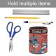 thumbnail image 5 of Mi Vida como Robot Adolescente-theme Cylinder Pen Holder Pencil Organizer with Flannel Lining PVC Leather Material Cardboard Base for study work 10*8CM, 5 of 6