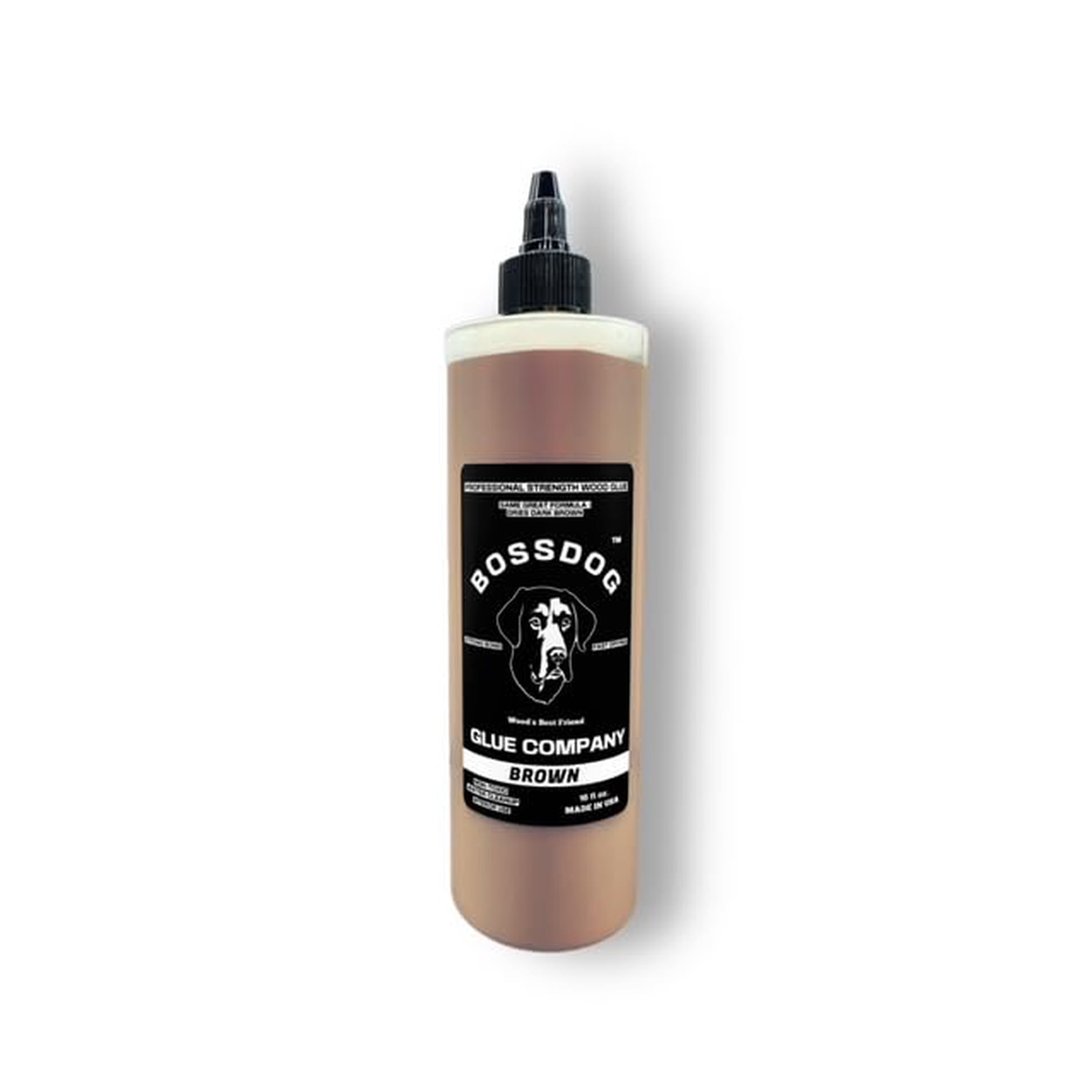 Bossdog Wood Glue - Pegamento Para Madera Bossdog Brown Strong Bond De Secado Rápido, 500 Ml