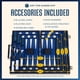 thumbnail image 5 of Set de backgammon Get The Games Out Top, tamaño de viaje, azul, 5 of 8