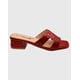 thumbnail image 4 of Sandalia plana Herm Rojo, 4 of 5