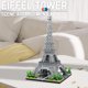 thumbnail image 3 of Bloques de Construcción Myth Qholve Modelo Torre Eiffel París 8853, 3 of 3
