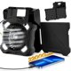 thumbnail image 1 of Ventilador solar para camping Maraiss de 22000 mAh con luz LED de 5 velocidades, 1 of 7