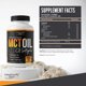thumbnail image 2 of Capsulas Intentionally Bare Aceite MCT Orgaanico Puro C8 99.2, 2 of 3