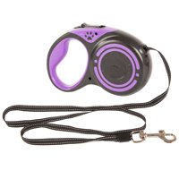 Defensor - Correa Retráctil, Con Botón De Frenado, Para Perros 5Mts