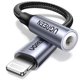 thumbnail image 1 of Adaptador UGREEN para audífonos de iPhone, Lightning a 3,5 mm, MFi, gris, 1 of 3
