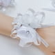 thumbnail image 2 of Conjunto de 6, rosa muñeca de boda para dama de honor novia niña mujeres, falsa muñeca flor para la madre de la novia, mano artificial flor para el aniversario de regreso a casa, 2 of 3