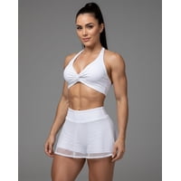 Flix Spa - Conjunto Deportivo Mujer Peto Y Falda Short Con Malla