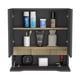 thumbnail image 5 of Mueble Organizador De Pared Para Baño Laurent Plomo - Duna, 5 of 14