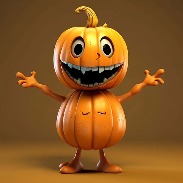 Halloween Pumpkin Man Keychain - Creative Car Pendant Ornament for Backpack and Home Decoration