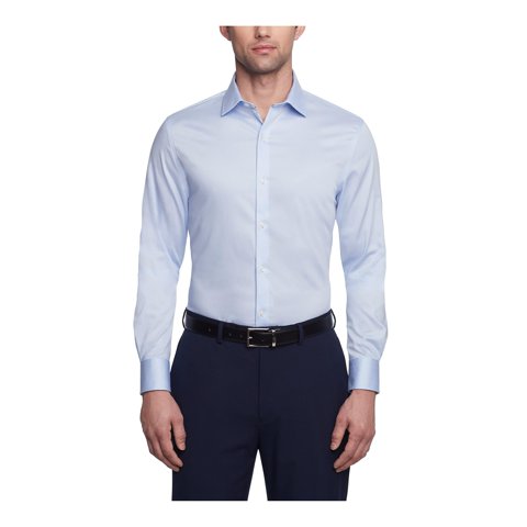 Camisa De Vestir Tommy Hilfiger De Sarga Elástica Ajustada Para Hombre
