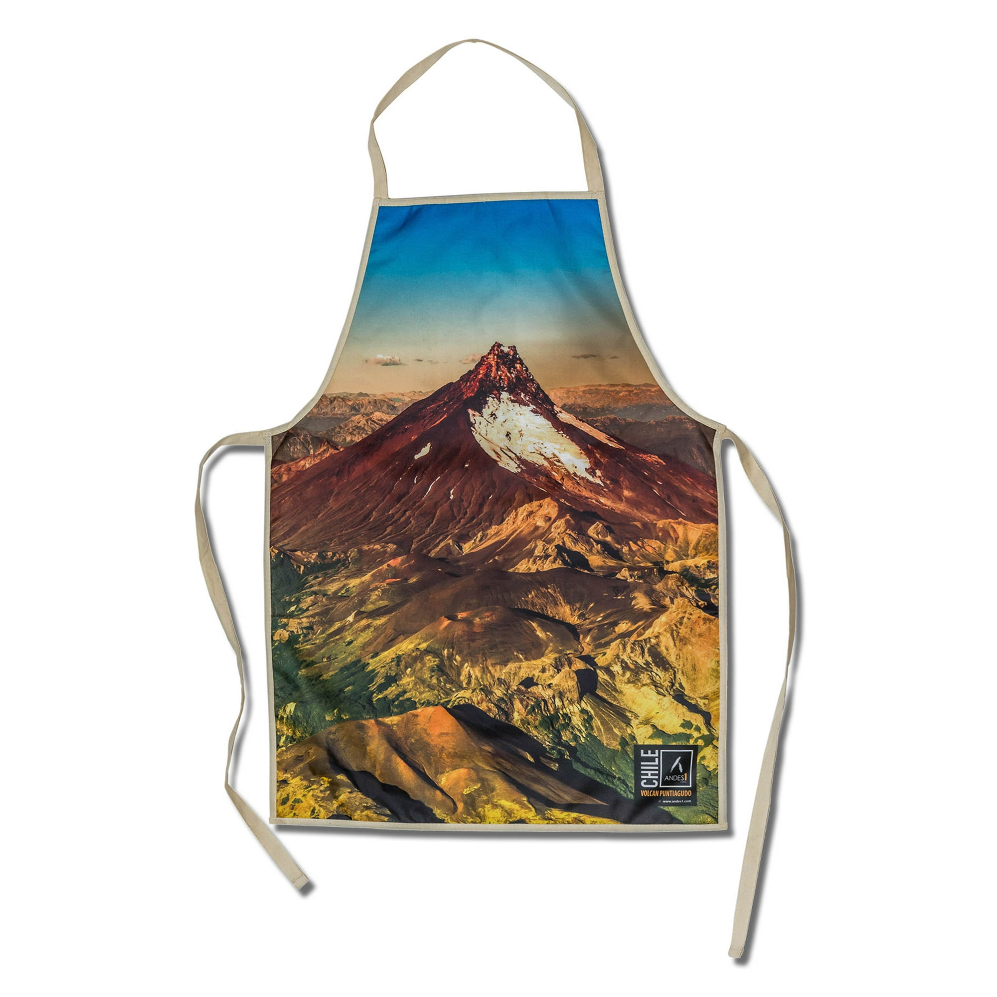 Andes1 - Delantal De Cocina Puntiagudo