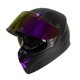 thumbnail image 2 of Casco Crown Racing F-700 Integral Morado DOT, 2 of 5