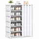 thumbnail image 1 of Zapatero Organizador 7 Niveles Cortina Cubierta 60x26x116cm, 1 of 4