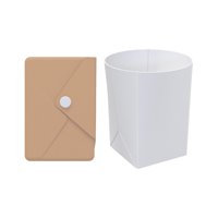 Ioensy - Vaso Plegable De Silicona De 250 Ml Con Bolsa De Almacenamiento Para Deportes, Jogging Y Mochilerismo, Color Caqui