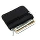 thumbnail image 3 of Cartera pequeña/tarjetero con cremallera Piel Genuina Negra, 3 of 5