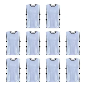 Linea Sport - Pack X10 Chalecos Deportivo Petos Multiuso Para Niños Futbol