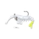thumbnail image 1 of Señuelo Egret Baits Vudu Rattle Shrimp 3.25in Blanco Chartreuse, 1 of 3