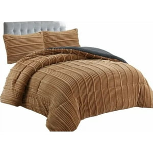 Genérico - Cubrecama Invierno Plush Chiporro 2 Plazas Líneas