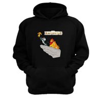 Genérico - Polerón Canguro El Rey De La Selva Negro Talla Xl Unisex