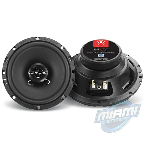 PARLANTES PARA AUTO DB DRIVE ES1 6.5" 110W