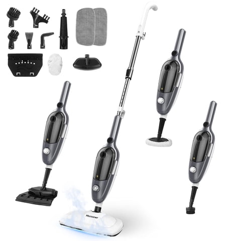 Potente Dispositivo Portátil Todo En Uno Steam Mop Mxnsewr, Color Gris