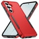 thumbnail image 1 of Para Samsung Galaxy A26 5G Funda a Prueba de Golpes Resistente Protección de Cuerpo Completo Resistente a Polvo/caídas Cubierta Funda, Rojo y Negro, para Galaxy A26 5G, 1 of 7