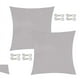 thumbnail image 3 of Pack X2 Toldos Quitasol P-Uv Cuadrado 3X3 Mt Malla Gris, 3 of 3