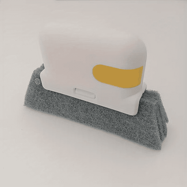 1/2/4pcs, Window Groove Cleaning Brush, Two-in-one Groove Brush, Window Groove Washing Tool Sweep Groove Small Brush, Window Table Crevice Brush